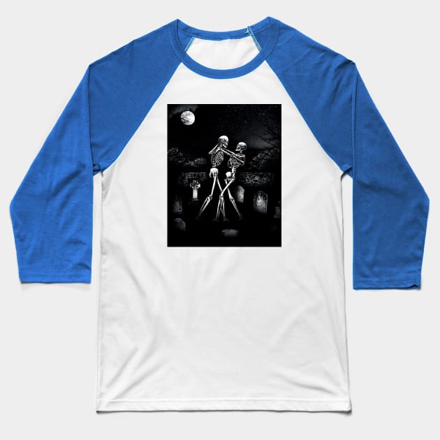 Dance The Night Away Baseball T-Shirt by JumoArt